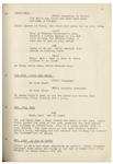 Moe Howard's 35pp. Script Dated February 1943 for The Three Stooges Film ''Higher Than a Kite'' -- With ''Alternate Ending'' Page -- Very Good Plus Condition